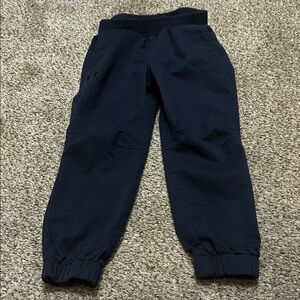 Under Armour Toddler Boy Navy Blue Kids Black Jogger Pants Size 4T